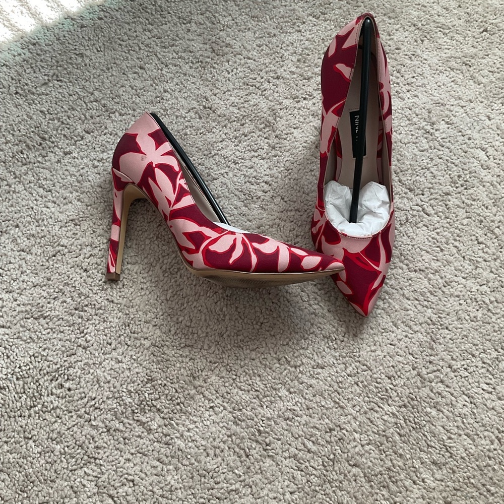 Nine West Floral Tatiana Heels